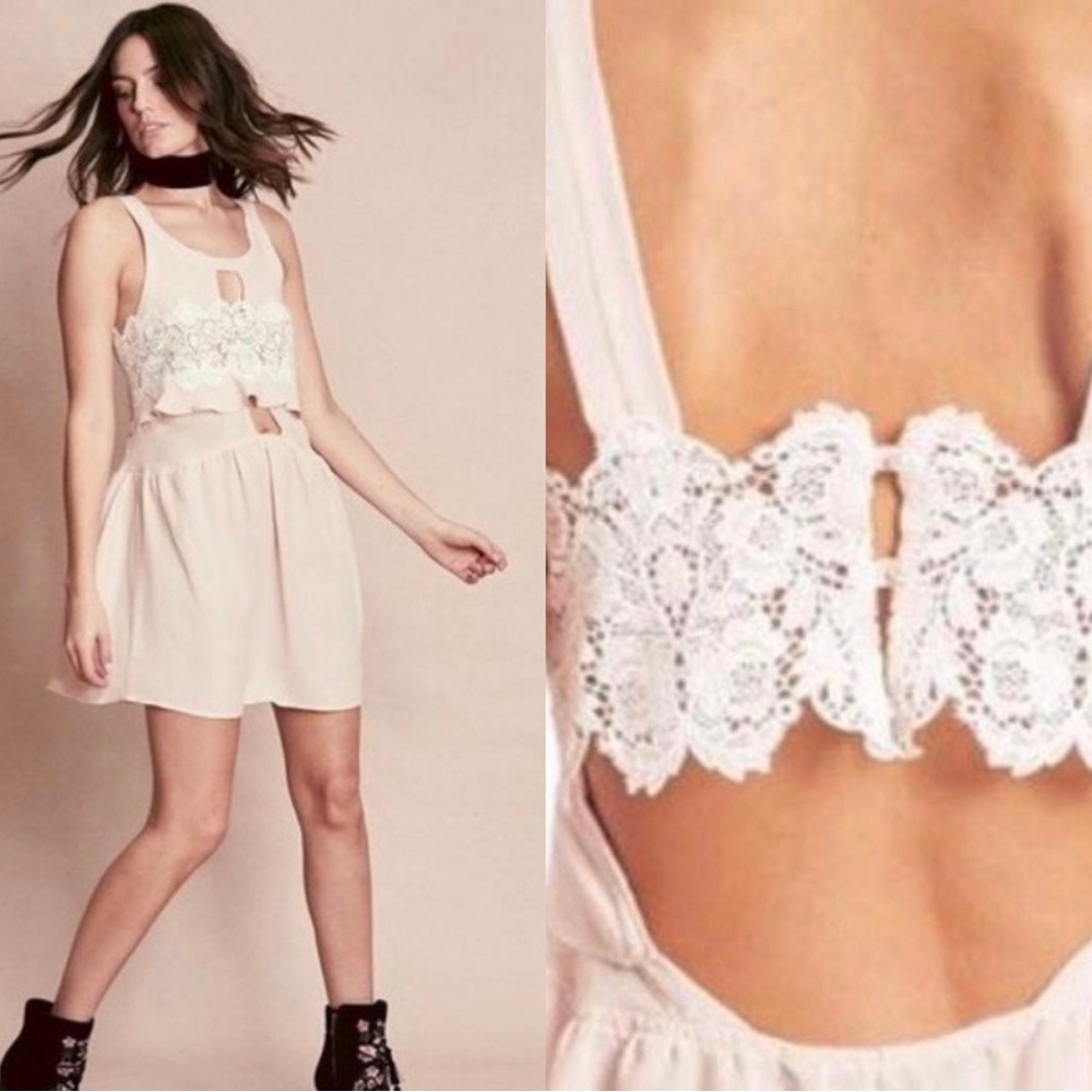 For Love And Lemons Sienna Keyhole Dress